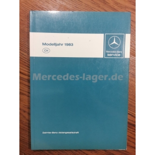 Einfhrungsschrift fr den Kundendienst Modelljahr 1983 Schweiz