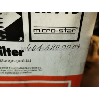 Filtereinsatz 4011800009