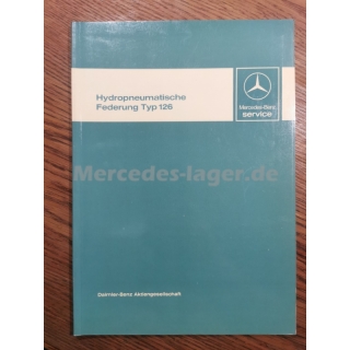 Hydropneumatische Federung TYP 126  Ausfhrung Mai 1981