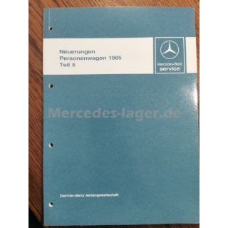 Neuerungen Personenwagen 1985 Teil 5